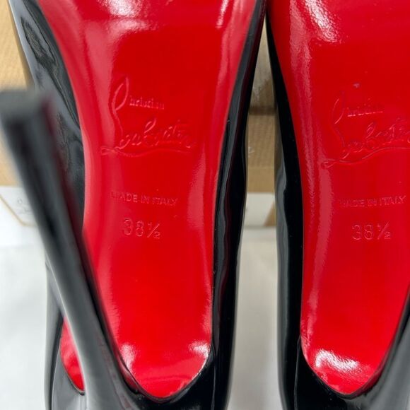 Women’s Christian Louboutin so Kate 120 patent heels size 38.5 made in Italy - Picture 8 of 10